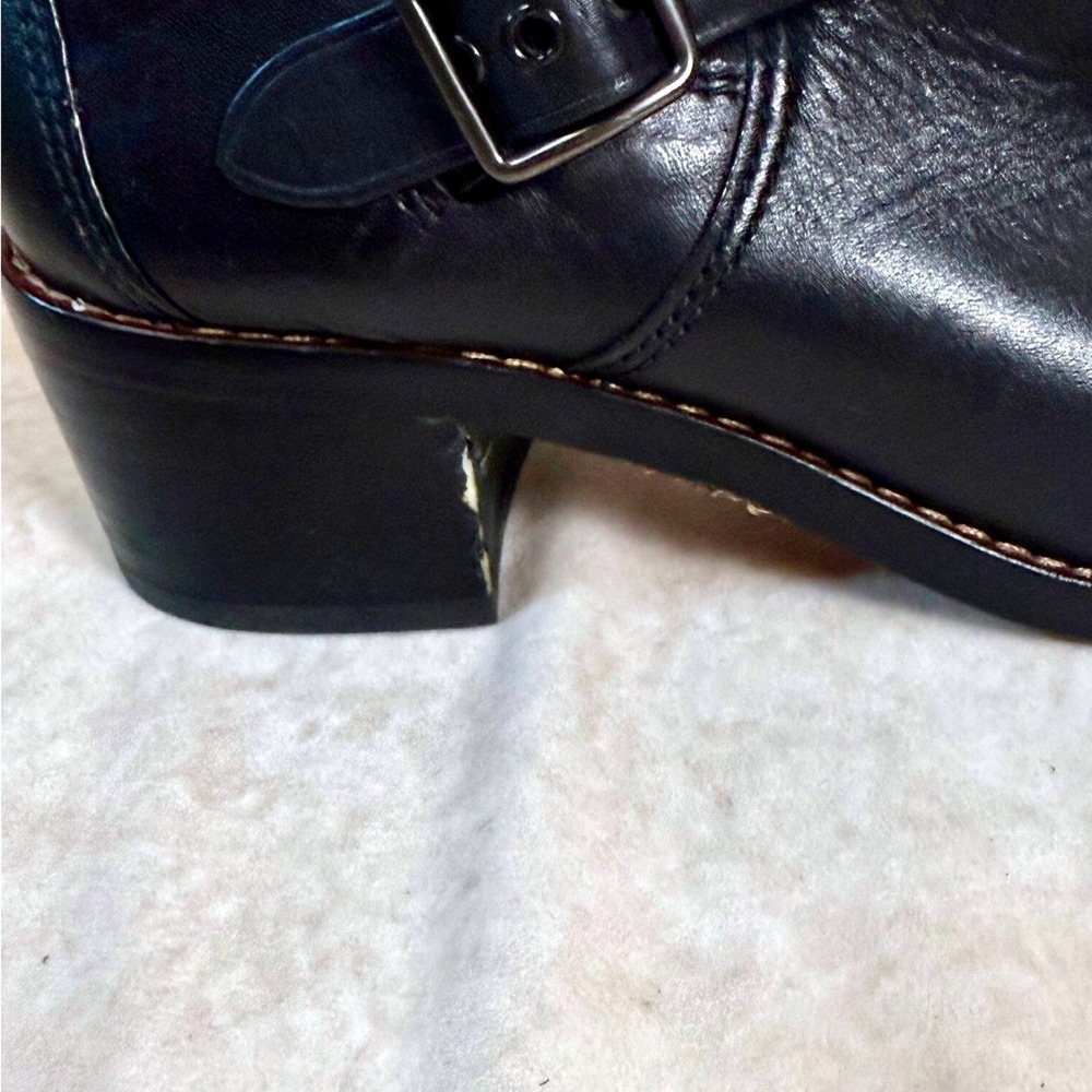 Coach Black Leather Chelsea Boots - Picture 2 of 10